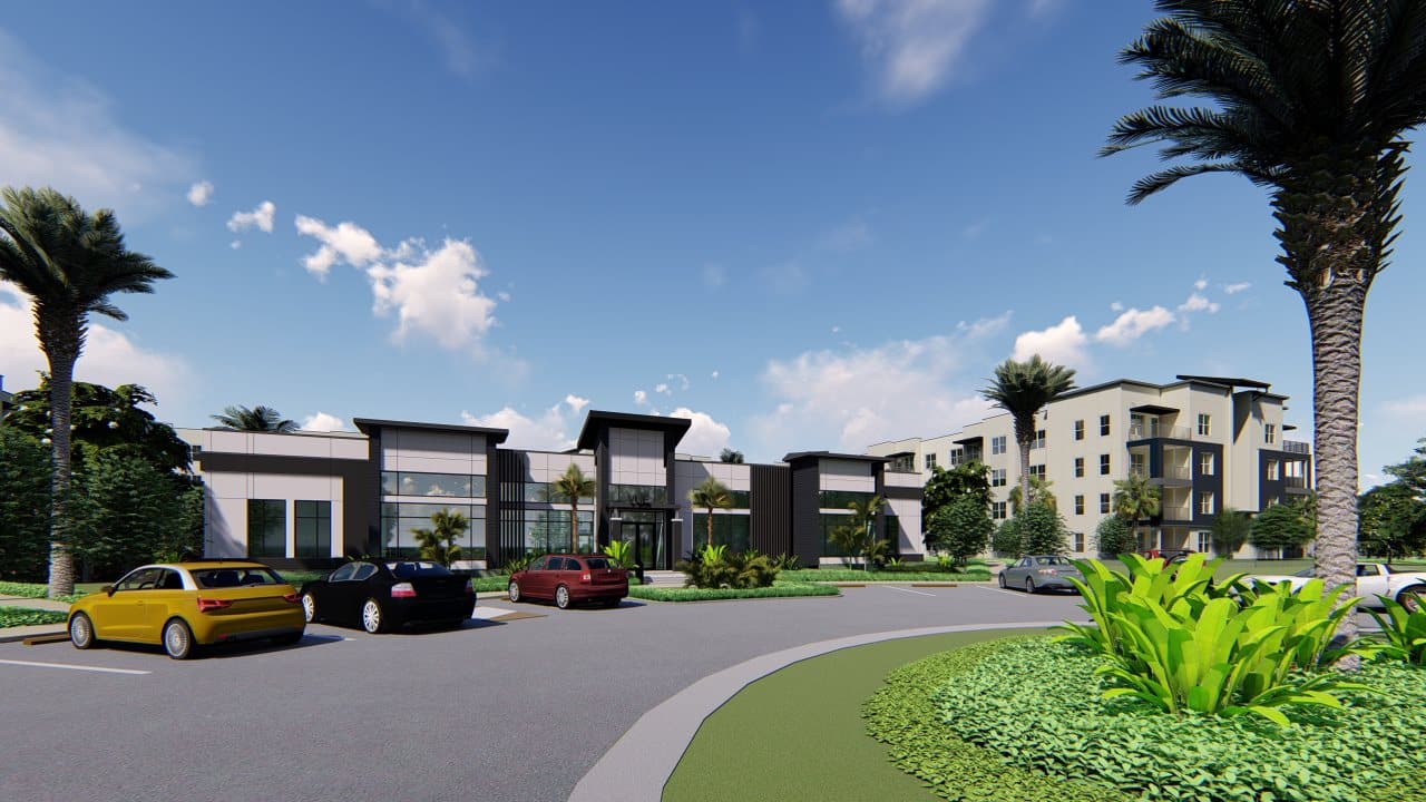 Resident parking at Vue at the Ridge luxury apartments in Apopka